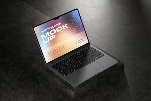 Laptop Screen Mockup - Macbook