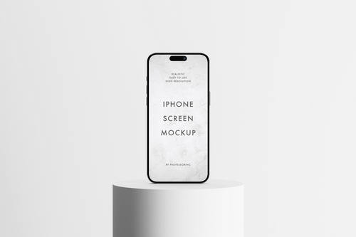 Apple iPhone 15 Pro Max Mockup