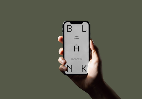 Moody Tech Showcase Smartphone Mockup