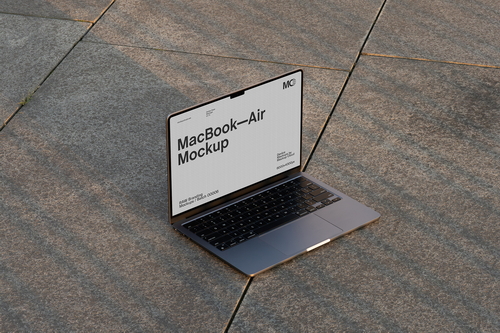 MacBook Air Mockup Scene Raw-06-03