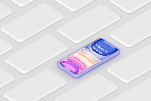 iPhone Pro Max Pattern Mockup Scene 10