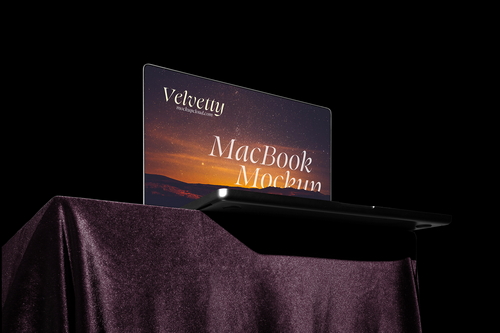 MacBook Pro Mockup Scene 03 / Velvetty Series