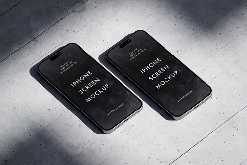 iPhone 15 Pro Max Mockup