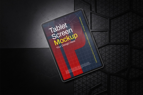 Tablet Screen Mockup