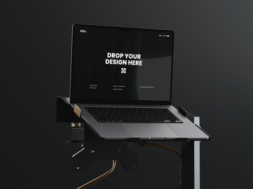 MacBook Pro Mockup Scene 02 / Arm Series