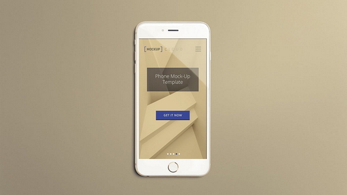 Smartphone iPhone 6 Plus Mockup Scene 03