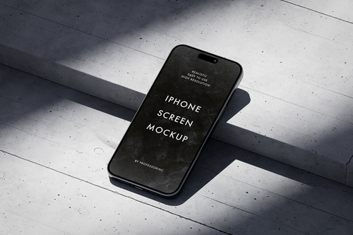 iPhone 15 Pro Max Mockup