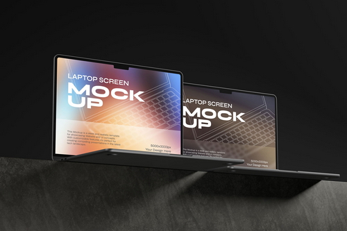 Laptop Screen Mockup - Macbook