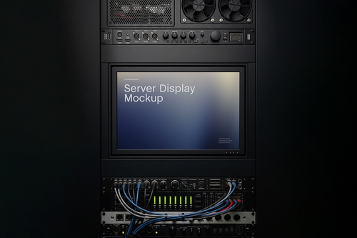 Server Rack Display Mockup / EON Series