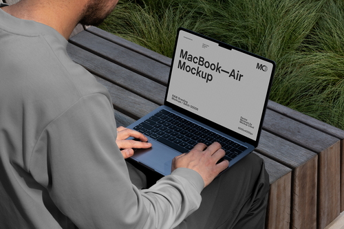 MacBook Air Mockup Scene Raw-06-01