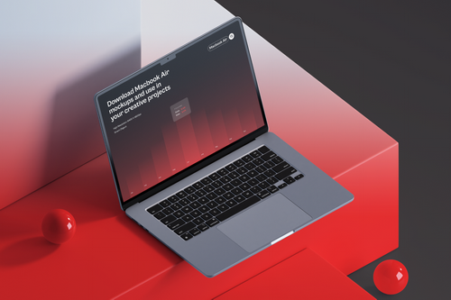 Notsy Macbook Air Mockup 4