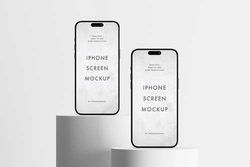 Apple iPhone 15 Pro Max Mockup