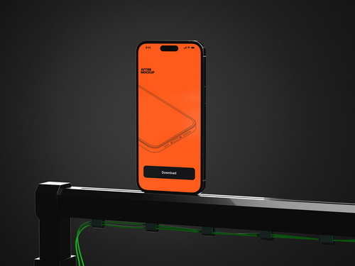 iPhone Pro Mockup Scene 01 / Arm Series