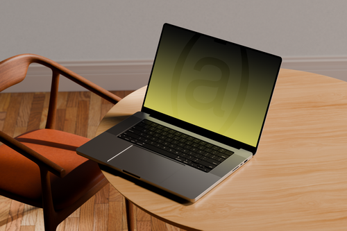 Macbook Pro (a) Mockup