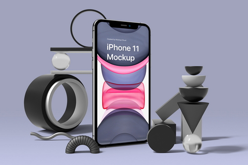 iPhone Pro Max Mockup Scene 13