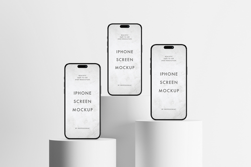 Apple iPhone 15 Pro Max Mockup