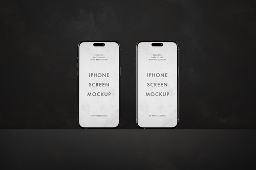 iPhone 15 Pro Max Mockup