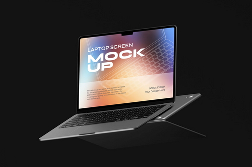 Laptop Screen Mockup - Macbook