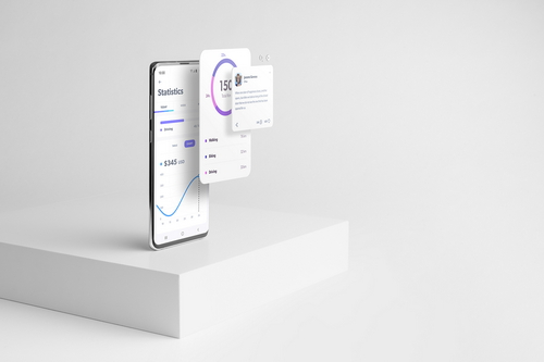 Android Smartphone Mockup Scene 06