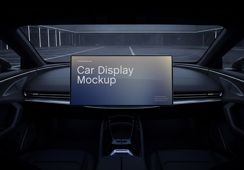 Car Display Mockup / EON Series