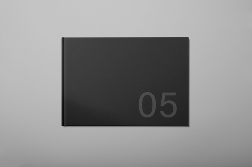 Horizontal Hard Cover Brochure Mockup Scene 05