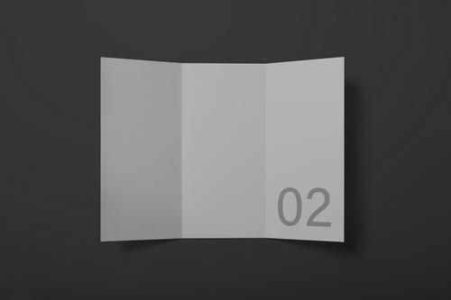 Tri-Fold Flyer Mockup Scene 02