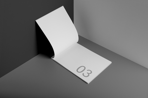 Horizontal Brochure Mockup Scene 03