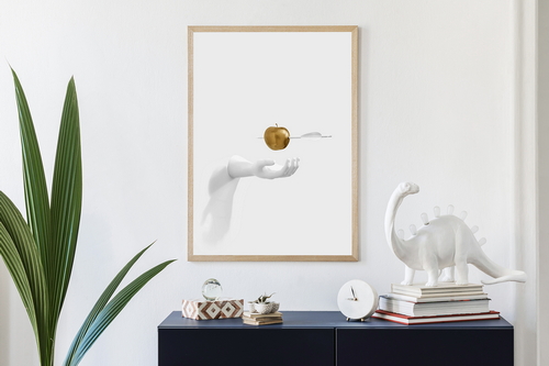 Artwork Frame Mockup Scene 09