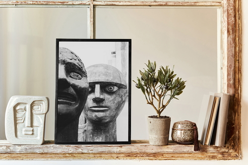 Artwork Frame Boho Style Mockup Scene 11