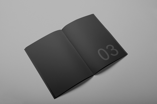Brochure A4 Spread Mockup Scene 03