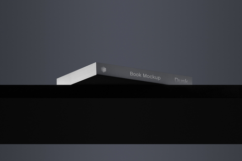 Book Mockup Scene / Dusk Series 01