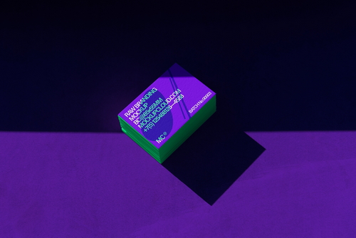 Business Cards Branding Mockup Scene Raw-03-25