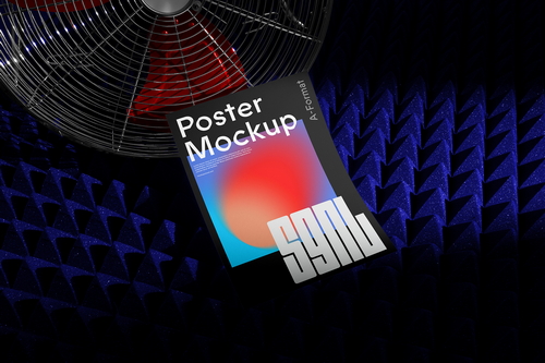 Poster Mockup Scene 02 / SGNL Series