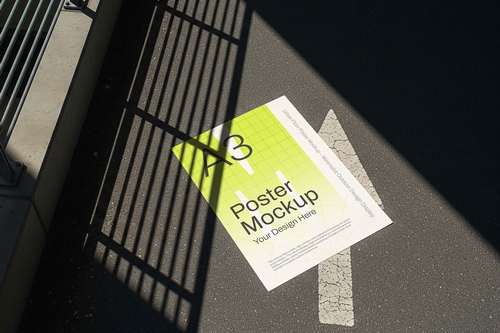 Minimalist Urban Poster Mockup
