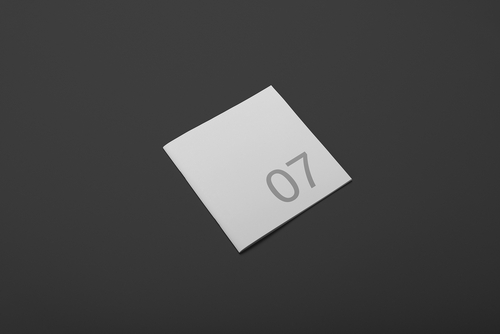 Square Brochure Mockup Scene 07