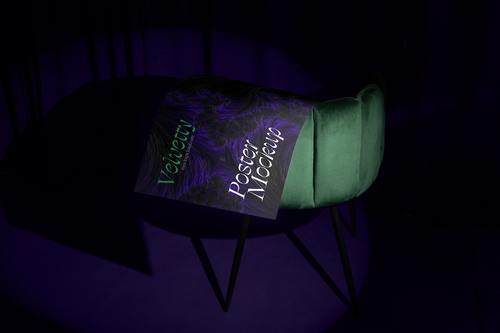 Poster Mockup Scene 02 / Velvetty Series