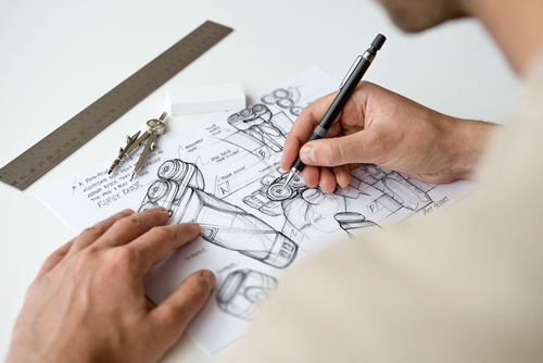 Sketch Hand Drawn Mockup Scene 01