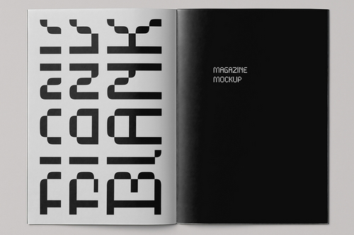 Modern Magazine Mockup