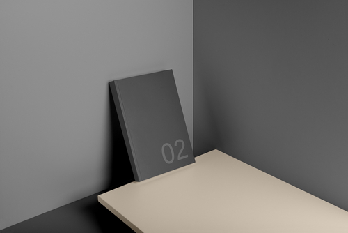 Hard Cover Book Mockup Scene 05