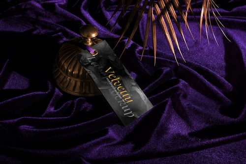 Label Tag Mockup Scene 03 / Velvetty Series