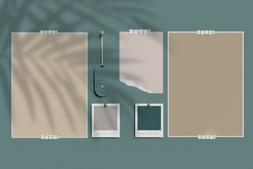 Moodboard for Portfolio Mockup