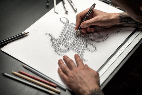 Hand Drawn Sketch Mockup Scene 01
