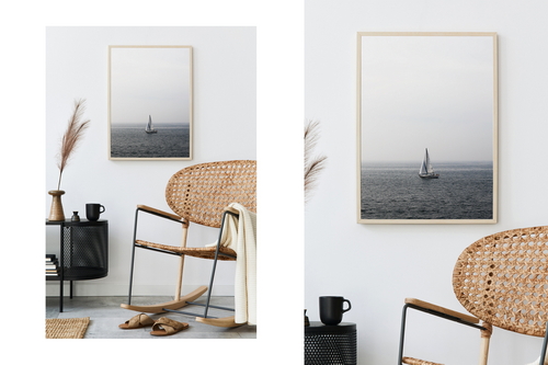 Artwork Frame Mockup Scene 06