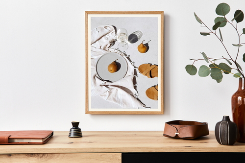 Artwork Frame Scandinavian Mockup Scene 10