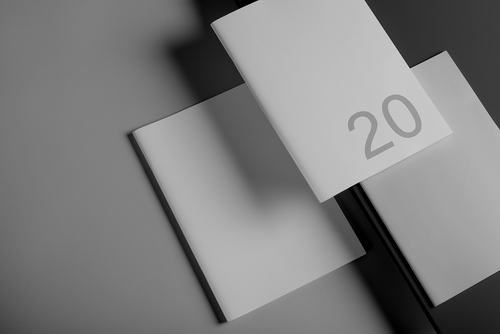 Brochures Grid A4 Mockup Scene 20