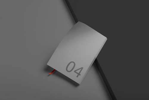 Soft Cover Book Mockup Scene 05
