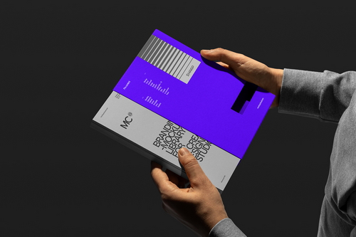 Book & Packaging Mockup Scene / Sharp Series 02