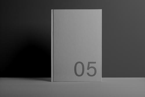 Hard Cover Book Mockup Scene 07