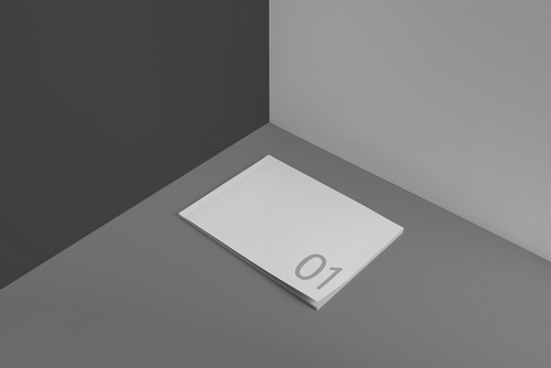 Horizontal Brochure Mockup Scene 01