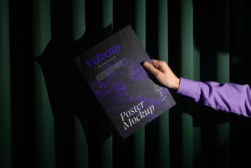 Poster Mockup Scene 03 / Velvetty Series